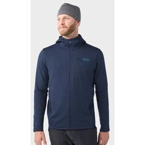 NEW Stio Mens Glide Power Stretch Full Zip Hoodie Sweatshirt Size S $180